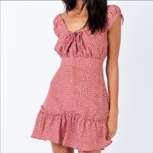 Princess Polly The Coopers Pink Polka Dot Dress